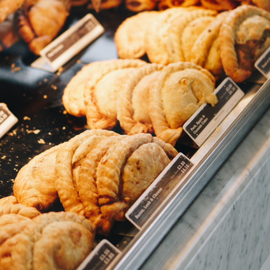 Cornish pasty, uma das receitas clássicas da culinária inglesa. 