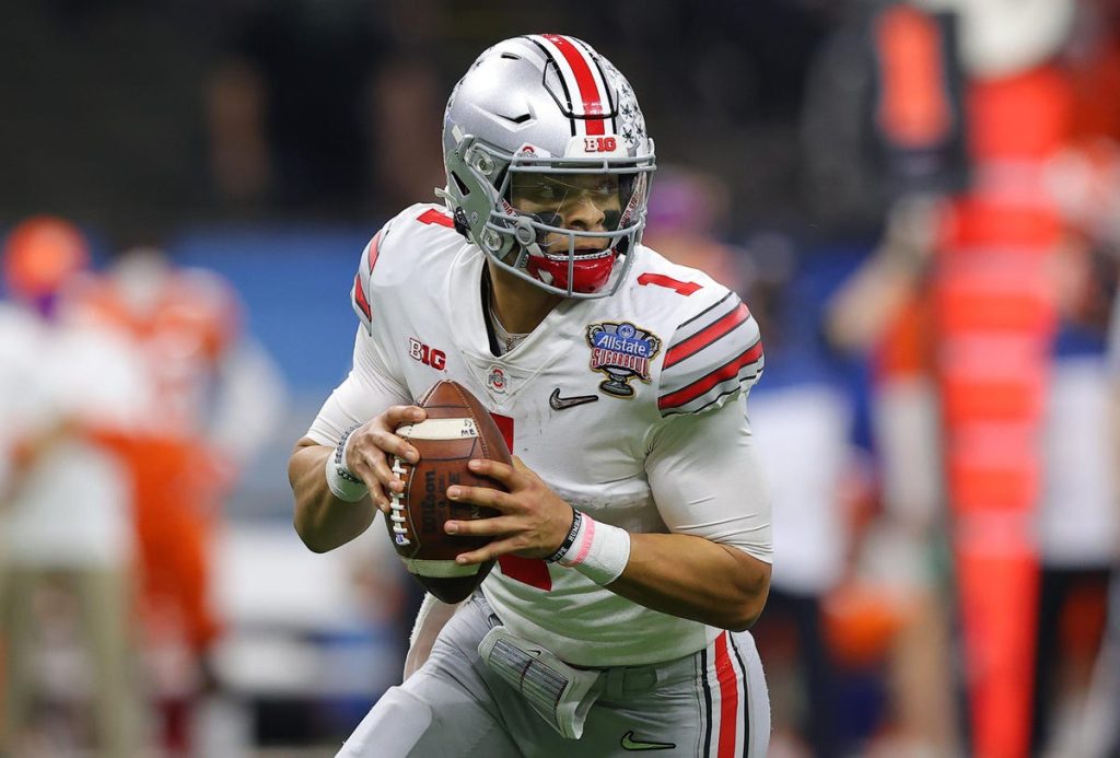 Partida contra Clemson pelo College Football Playoffs de 2021.