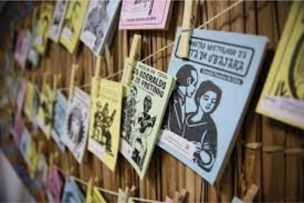 A Literatura de Cordel faz parte da cultura regional brasileira. 