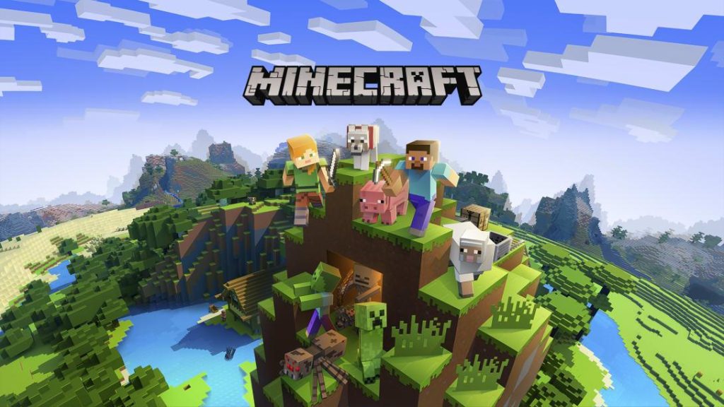 Minecraft, um dos jogos mais populares do mundo. 
