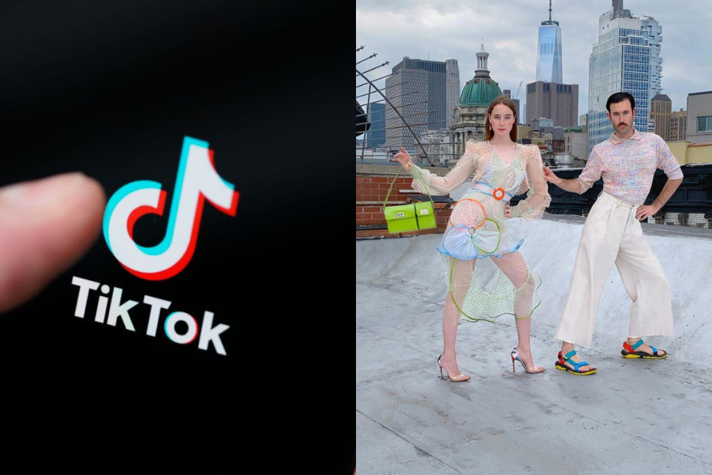 O TikTok influencia diretamente a moda atual, ditando tendências. 
