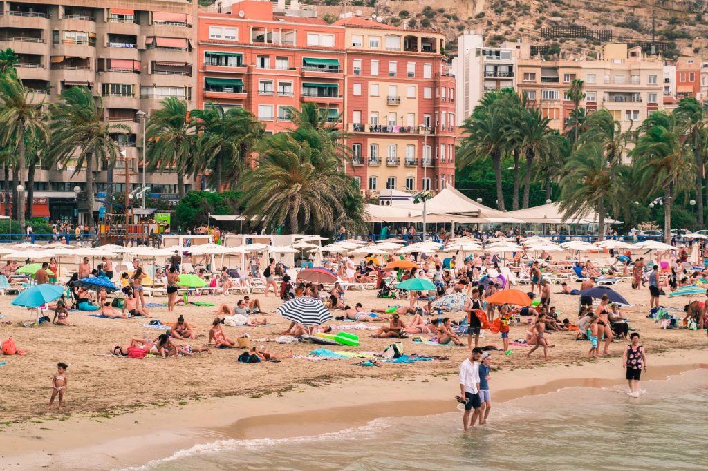 Alicante, um dos balneários mais conhecidos da Espanha. 