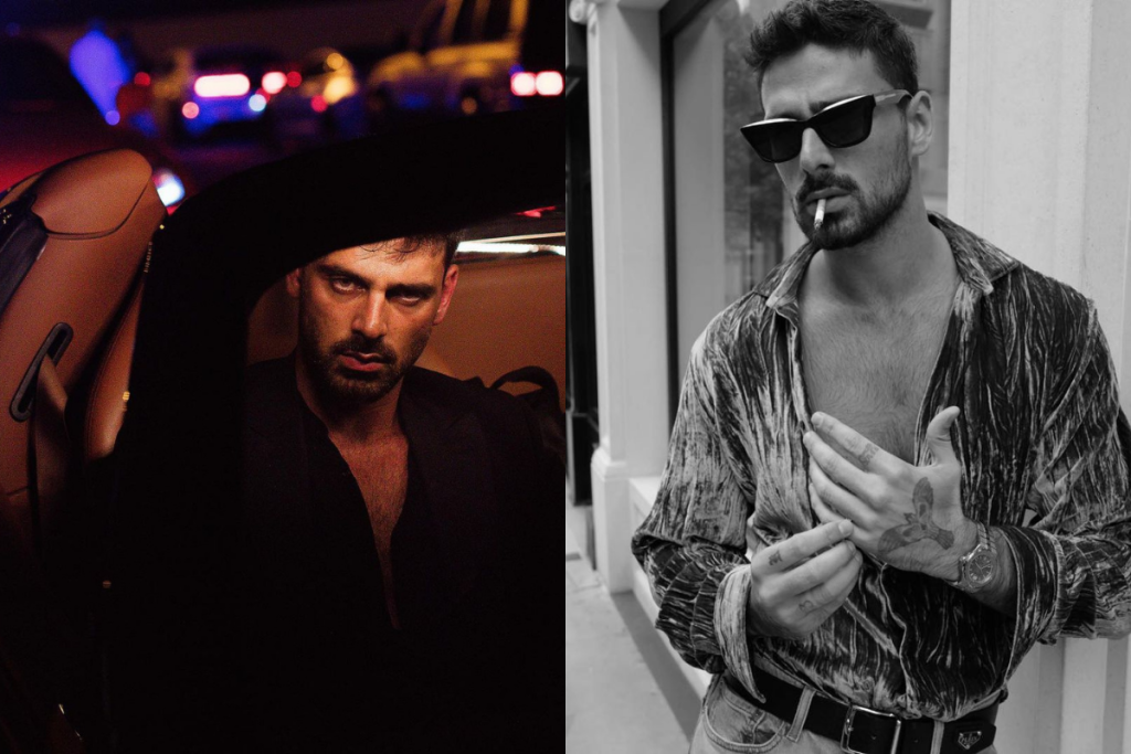 Michele Morrone comemora sucesso de Dark Room no Instagram.
