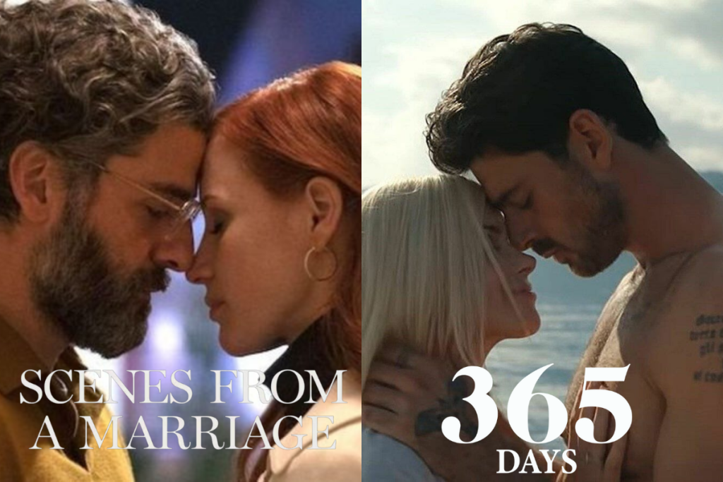 A minissérie Scenes from a Marriage, da HBO, possui cenas dignas de 365 Dni.