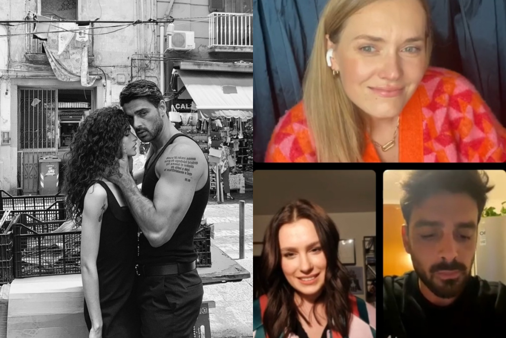 Em live com Anna-Maria Sieklucka e Magdalena Lamparska, Michele Morrone revela estar apaixonado.