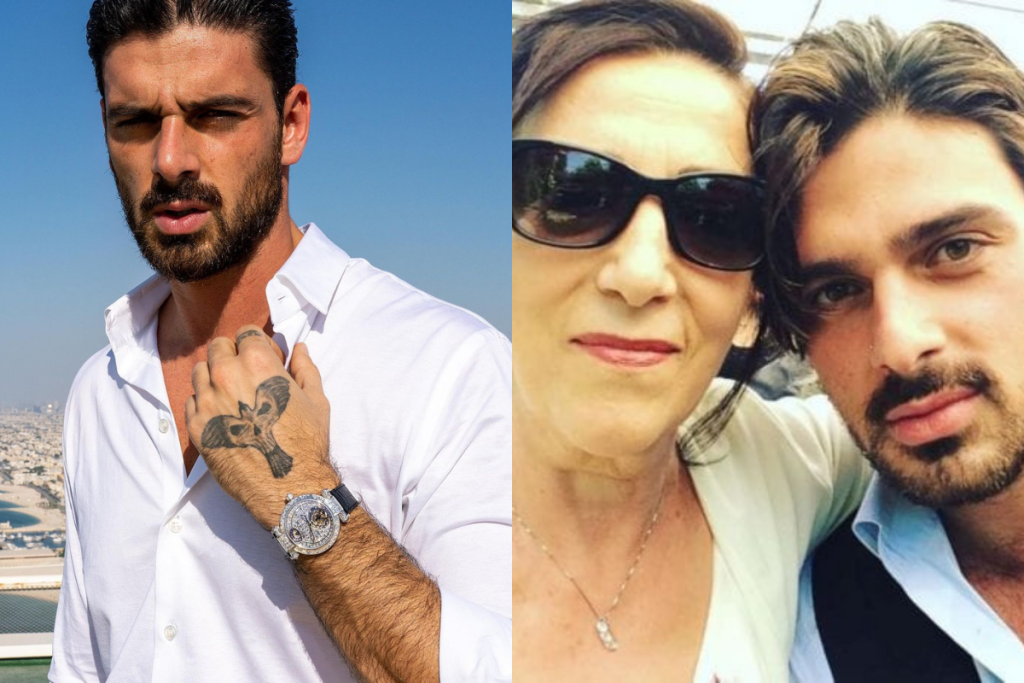 O astro de 365 Dni, Michele Morrone, publica homenagem para sua mãe. 