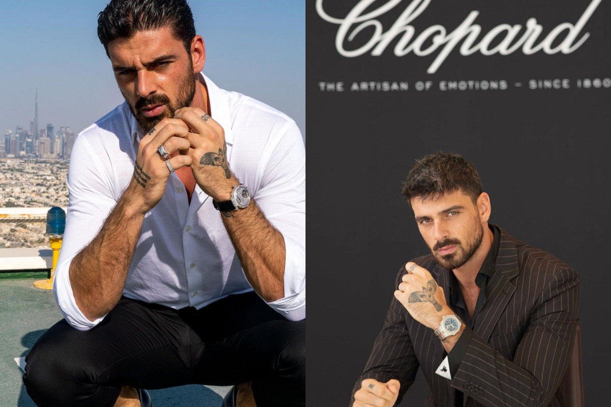 Michele Morrone compartilha primeira campanha com a Chopard