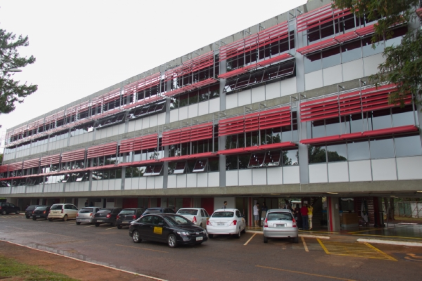 A Casa do Estudante Universitário na Universidade de Brasília, uma moradia estudantil.