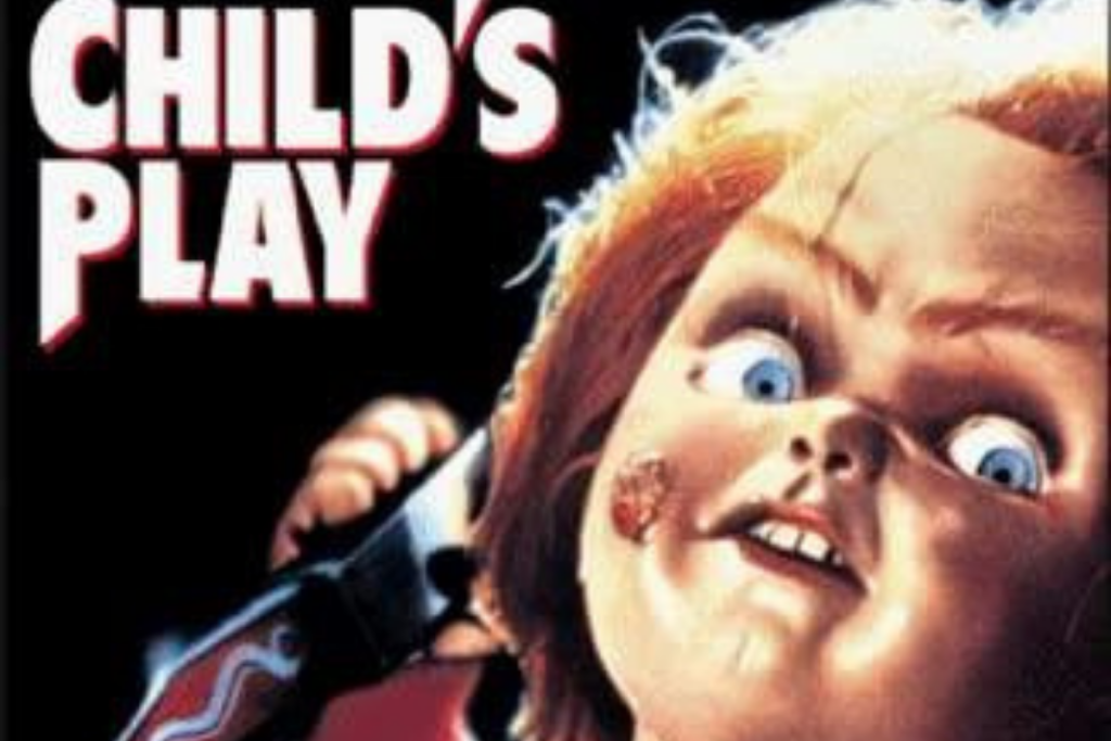 A saga de Chucky começou no filme O Brinquedo Assassino.