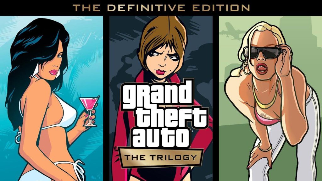 A trilogia de GTA foi um dos jogos lançados em 2021, mas infelizmente com muitos defeitos. 