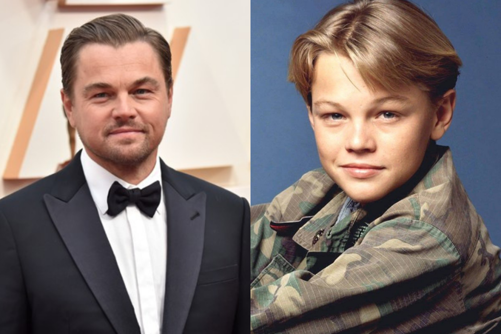 Assim como Michele Morrone, Leonardo DiCapio não mudou muito quando ficou mais velho.