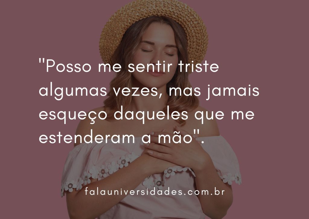 Mensagem Dia da Gratidão