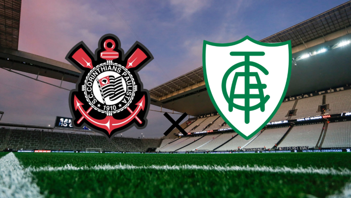 Corinthians x América: escalações, horário e onde assistir l Foto: Montagem/Reprodução.