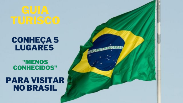 Guia Turistico: 5 lugares para visitar no Brasil l Foto: Montagem/Reprodução. Guia Turistico: 5 lugares para visitar no Brasil l Foto: Montagem/Reprodução.