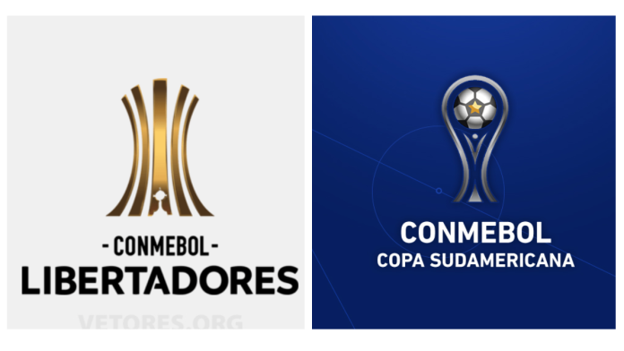 Sorteio da Libertadores e Sul-Americana l Foto:Montagem/Divulgação