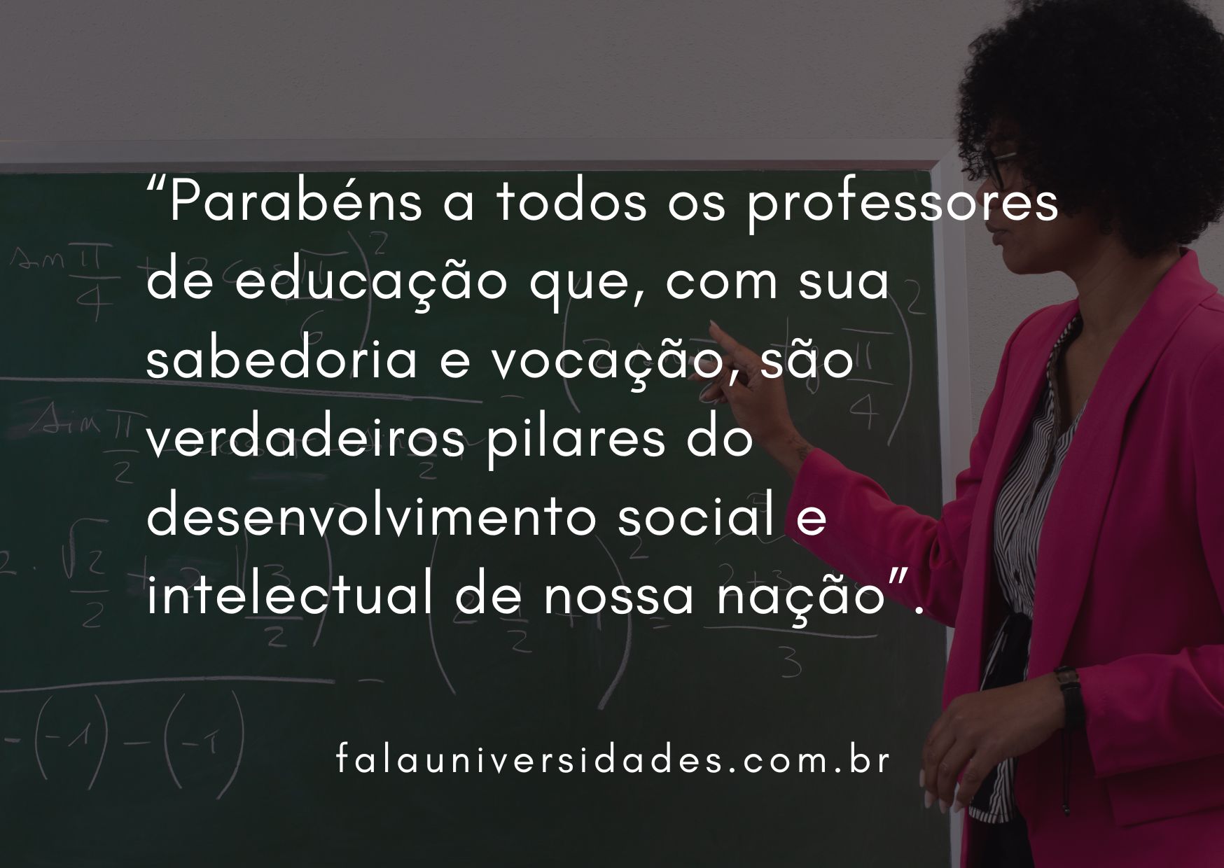 5 mensagens para Dia Nacional dos Profissionais de Educação