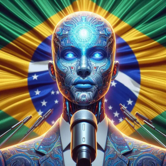 imagem ilustrativa do uso de ia para gerar deep fakes imagem ilustrativa do uso de ia para gerar deep fakes
