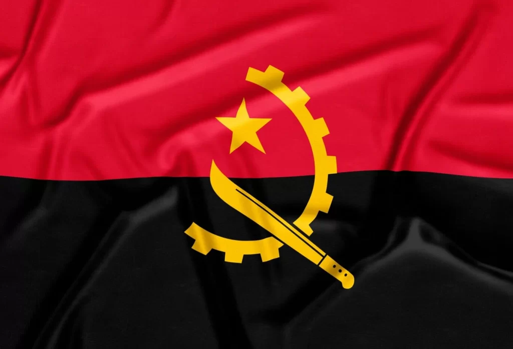 bandeira de Angola