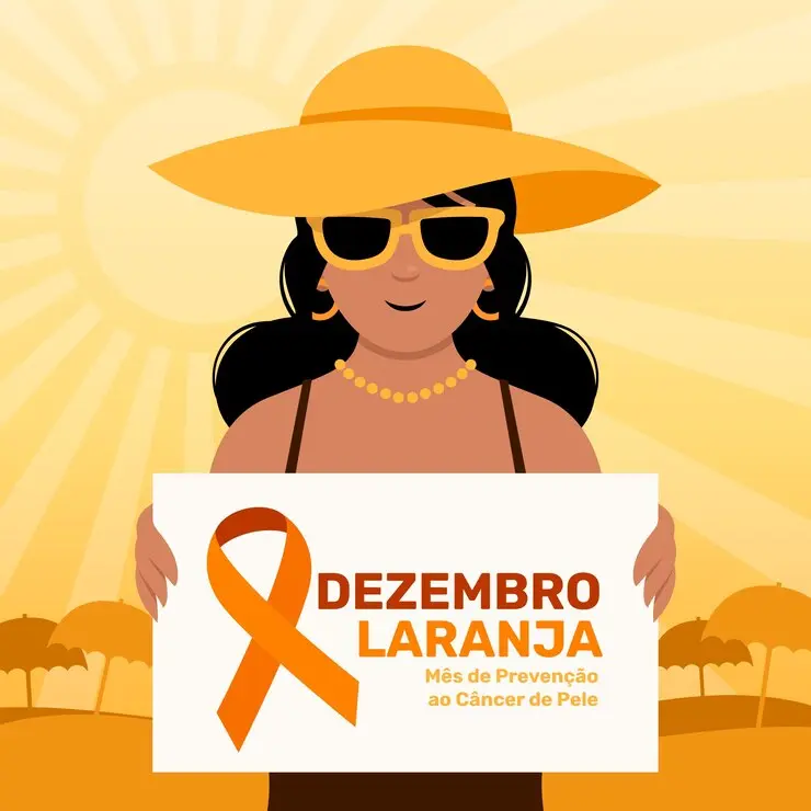 Dezembro Laranja: saiba a importância na prevenção ao câncer de pele. l Foto: Freepik